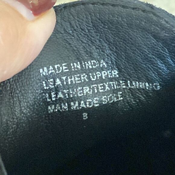 Colo Copenhagen Black Suede Leather Oxfords - Picture 14 of 14